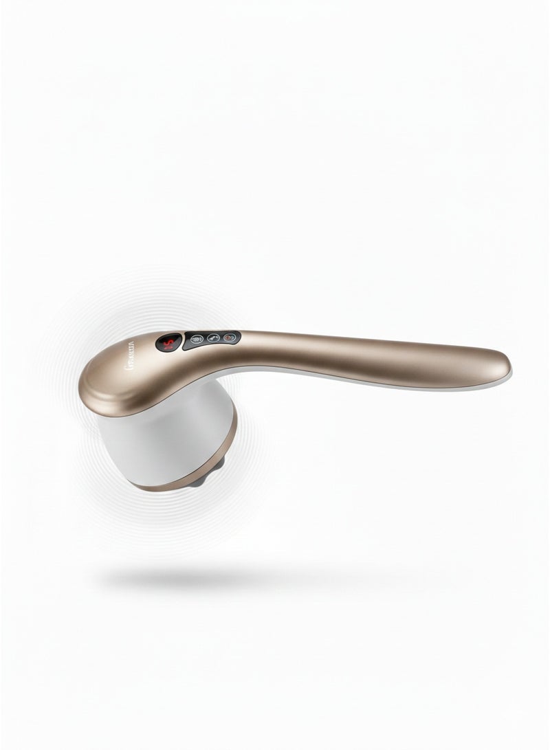 Granzia The Granzia Head Massager is a daily stress reliever, slimming device with 6 depth levels, infrared technology, and is rechargeable for home and massage center use. - Image 2